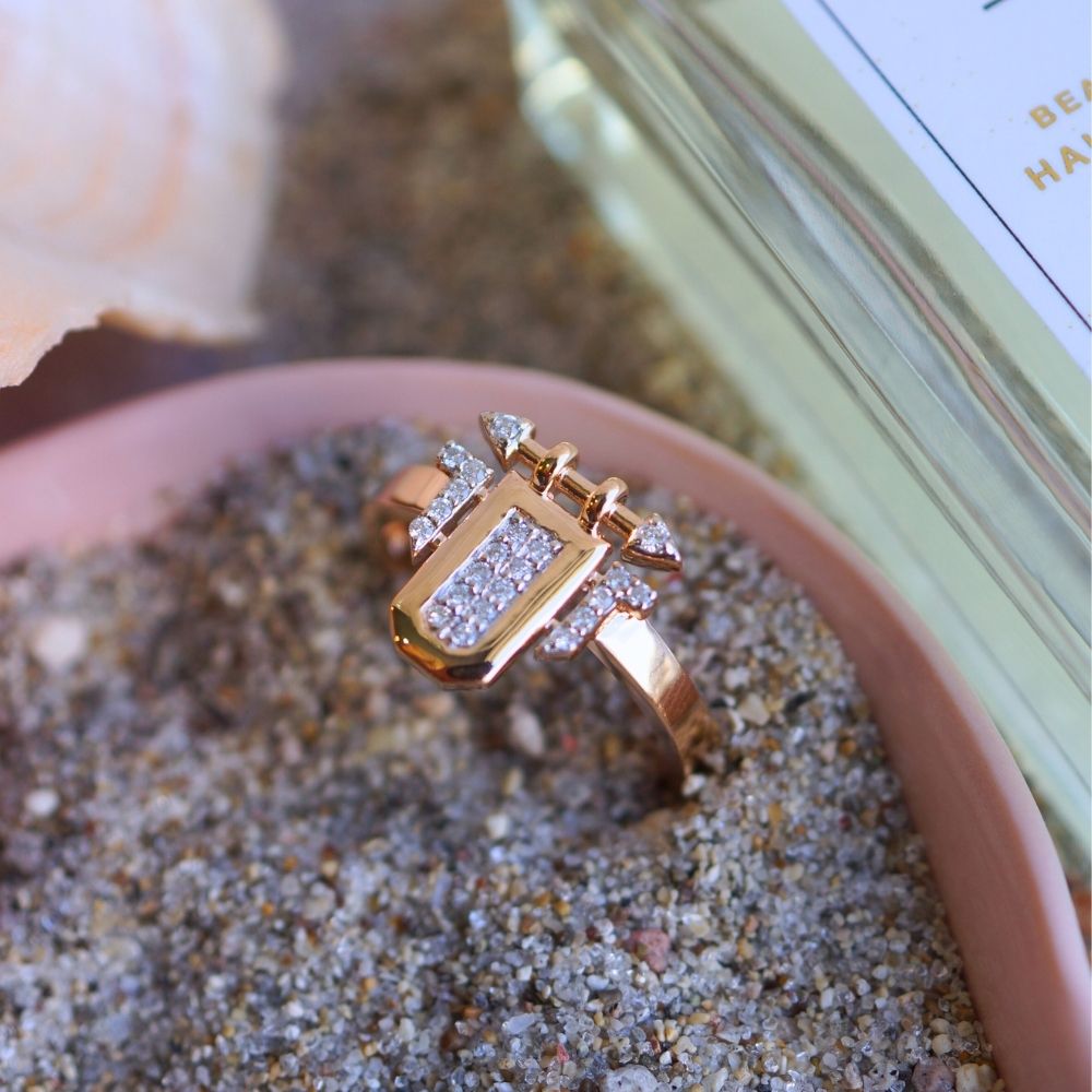 0,12 KARAT PIRLANTA YÜZÜK