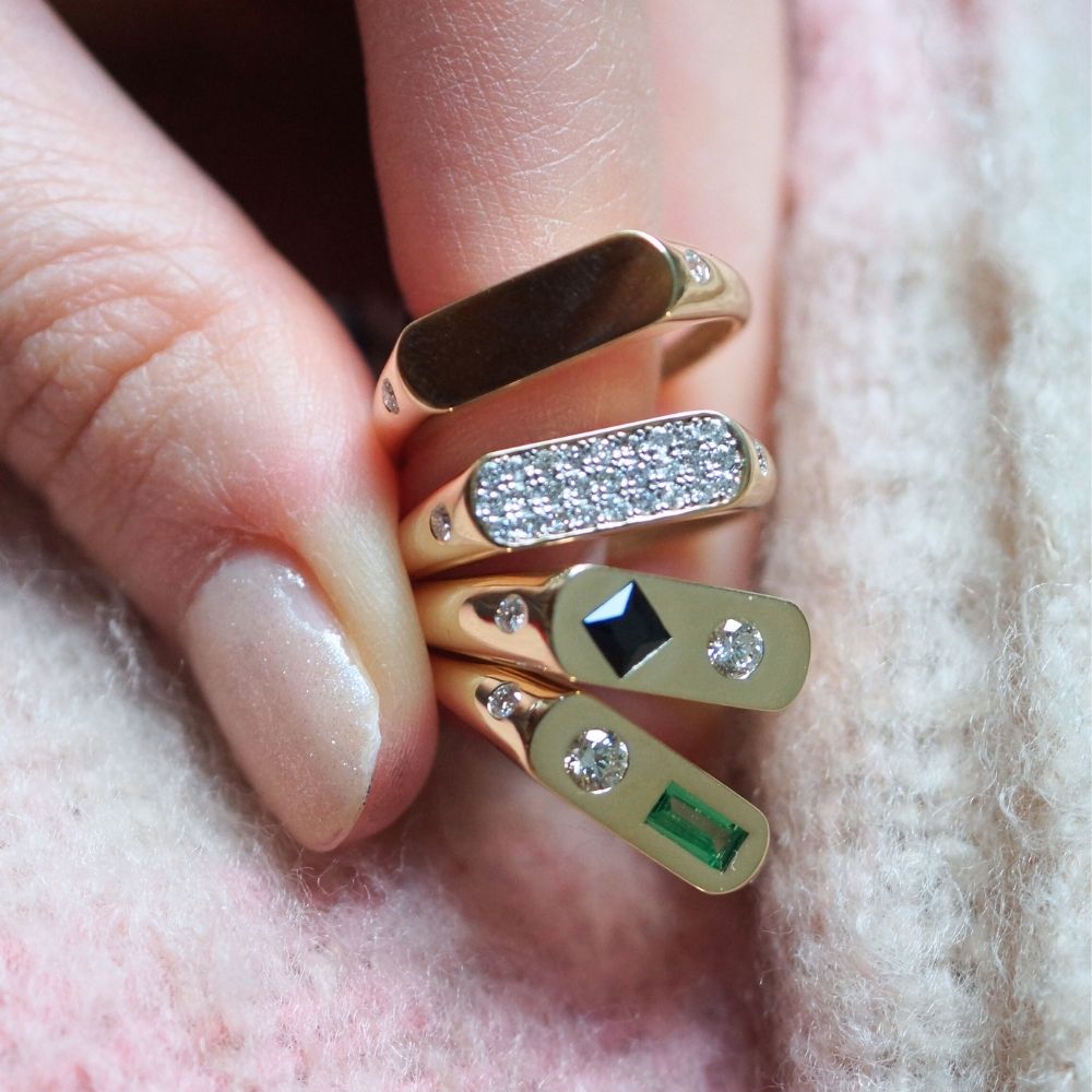 TURMALİN-PIRLANTA YÜZÜK