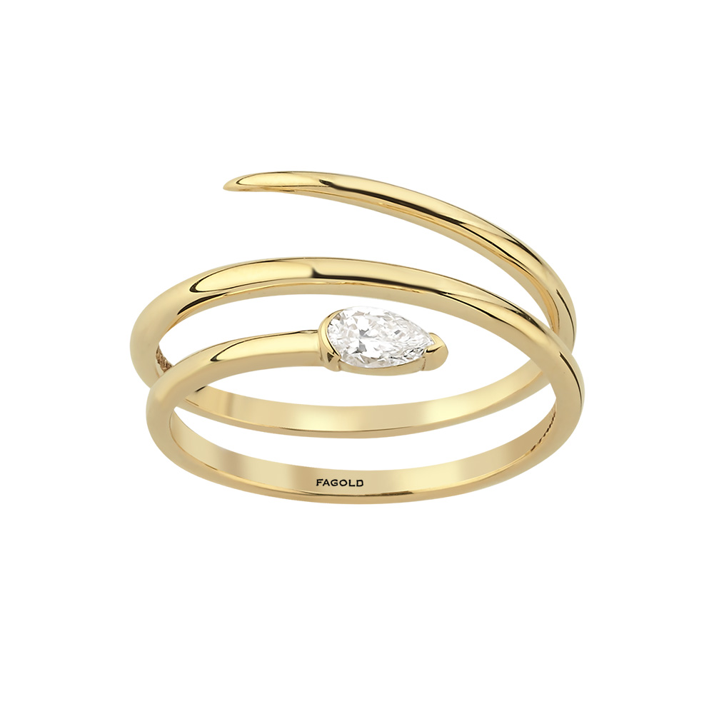 0.13 KARAT PIRLANTA YÜZÜK