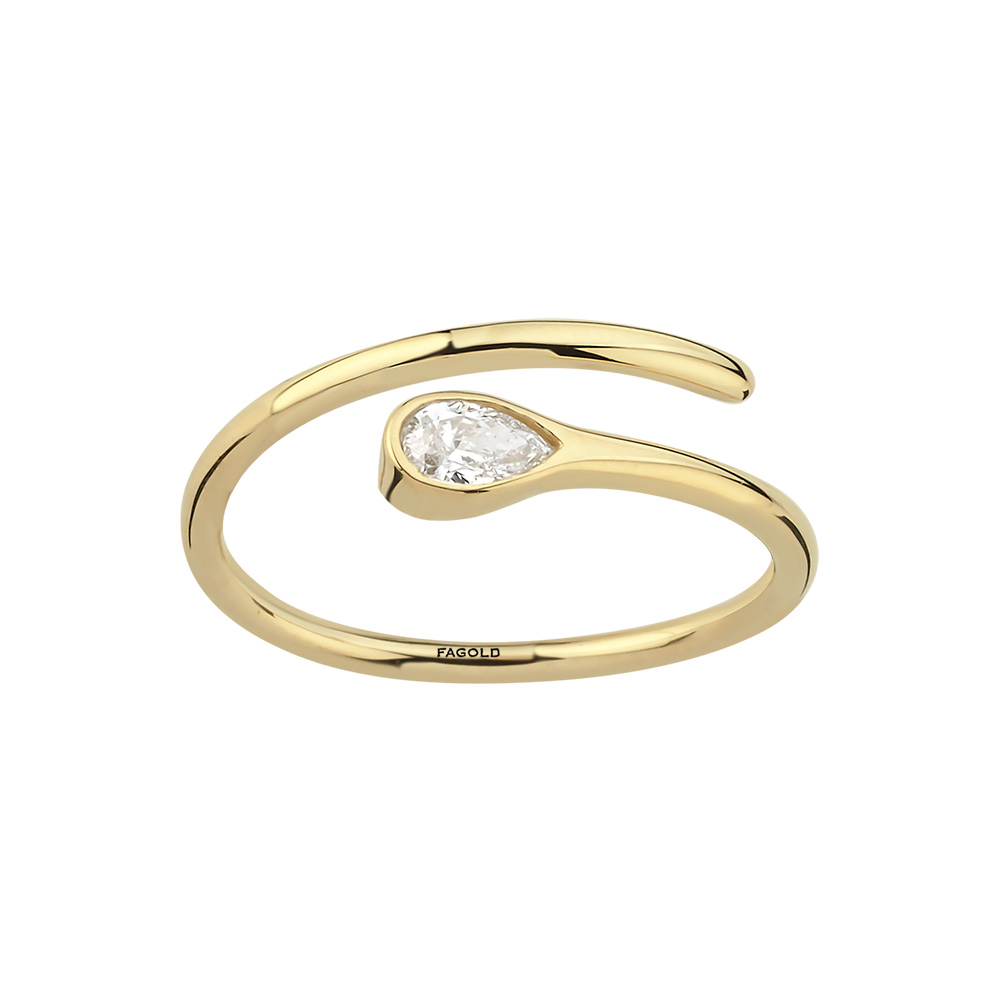 0.18 KARAT PIRLANTA YÜZÜK