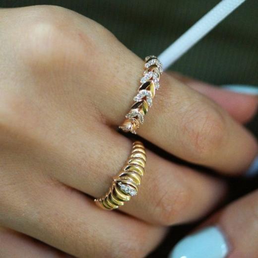 0.27 KARAT PIRLANTA YÜZÜK