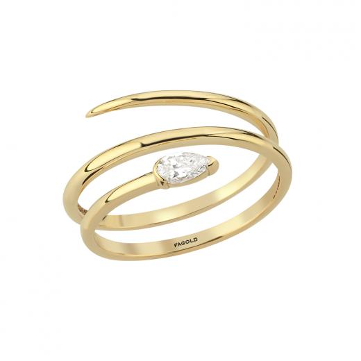 0.13 KARAT PIRLANTA YÜZÜK