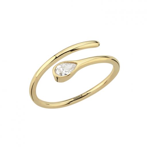 0.18 KARAT PIRLANTA YÜZÜK